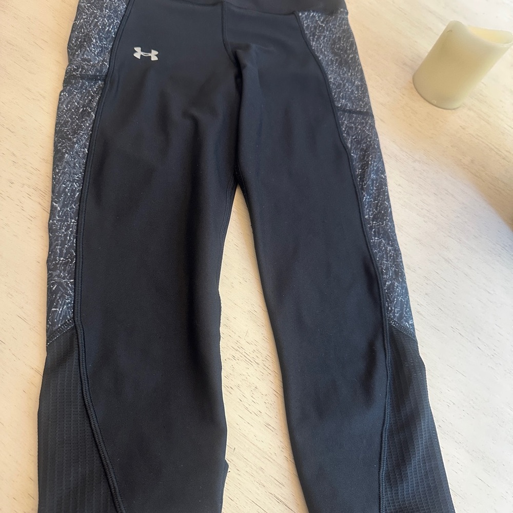 Under Armour Black and Patterned Leggings